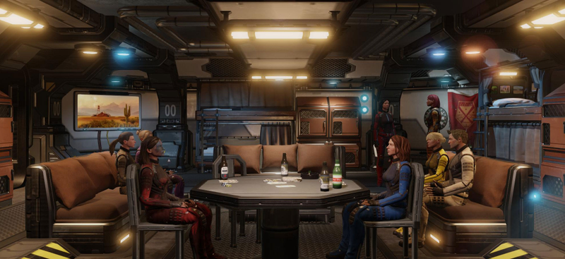 Kirk’s Living Quarters